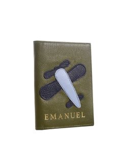 Porta Passaporte Infantil - Avião