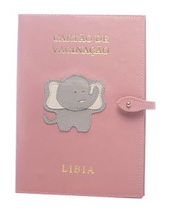 Porta Cartão de Vacinação -Elefante II