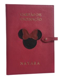 Porta Cartão de Vacinação - Minnie