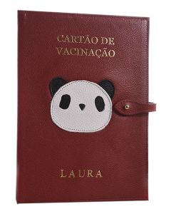 Porta Cartão de Vacinação- Panda 1