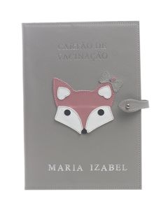 Porta Cartão de Vacinação - Raposa